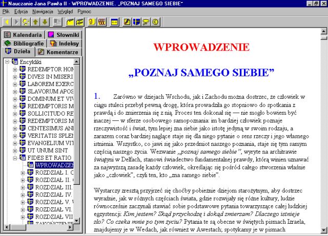 Nauczanie Jana Paw�a II