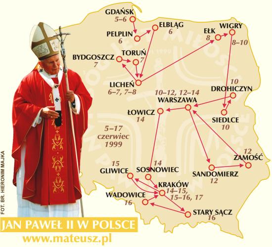 Jan Pawe II w Polsce